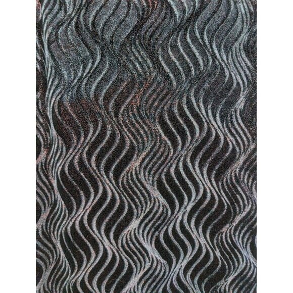 Vintage 90s Velvet Maxi Dress Size 14 Whimsigoth Witchy Goth Iridescent Shimmer - Picture 5 of 10